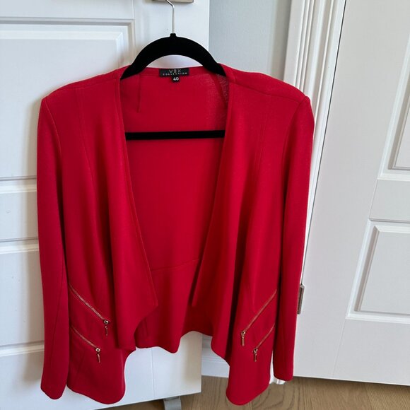 Vex Jacket Draped Front Dressy - Picture 4 of 8